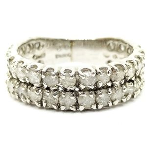 Platinum 2-carat diamond Ring